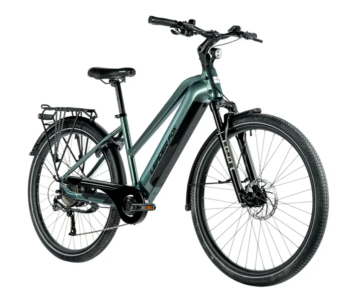 E-BIKE 28" SANDY LADY 16,5"-3, GREEN BOTTLE (REAR MOTOR)