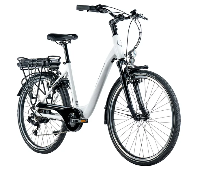 E-BIKE 26" LATONA 16,5"-2, WHITE (rear motor)