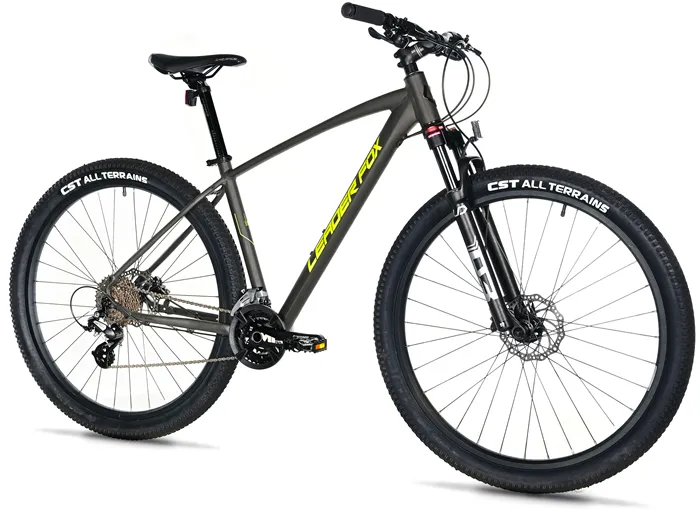 EVOLUTION 29, 16"-1, GREY MATT - YELLOW LOGO