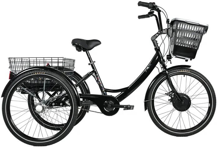 TŘÍKOLKA BORMIO - elektro - black shiny