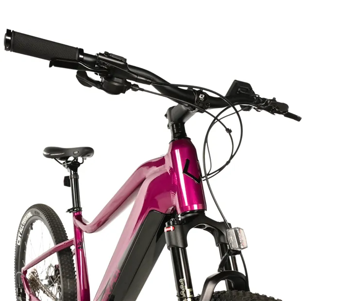 E-BIKE SWAN GENT 27,5", 16"-3, VIOLET SHINY (MODEST)