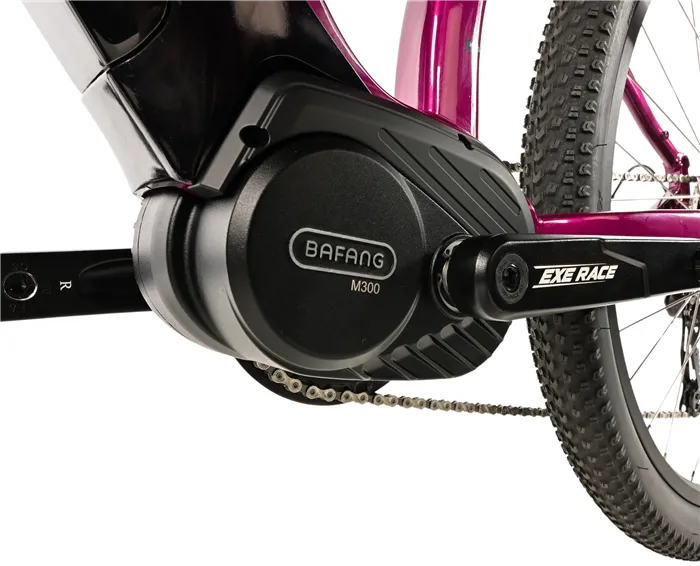 E-BIKE SWAN GENT 27,5", 16"-3, VIOLET SHINY (MODEST)