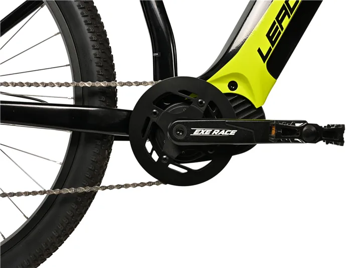 E-BIKE SWAN GENT 29", 21,5"-1, BLACK SHINY - yellow sticker (MODEST)