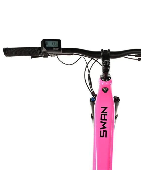 E-BIKE SWAN GENT 29", 17,5"-2, PINK SHINY (MODEST)
