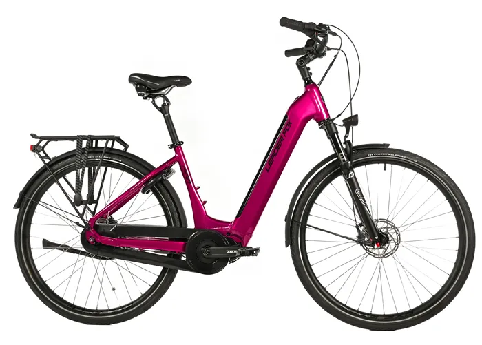 E-BIKE 28" NEBA CITY 18"-2, VIOLET SHINY (M420,NEXUS)