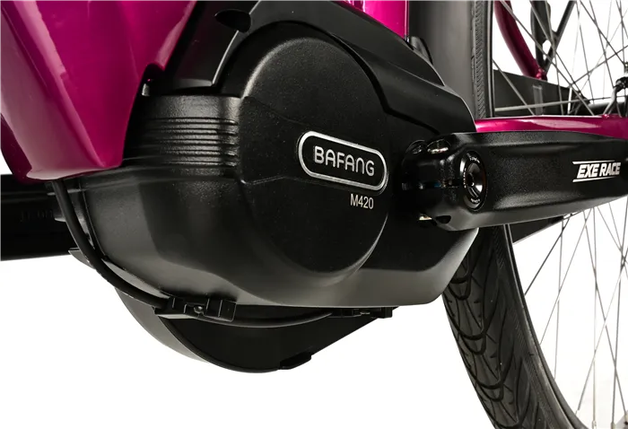 E-BIKE 28" NEBA CITY 18"-2, VIOLET SHINY (M420,NEXUS)