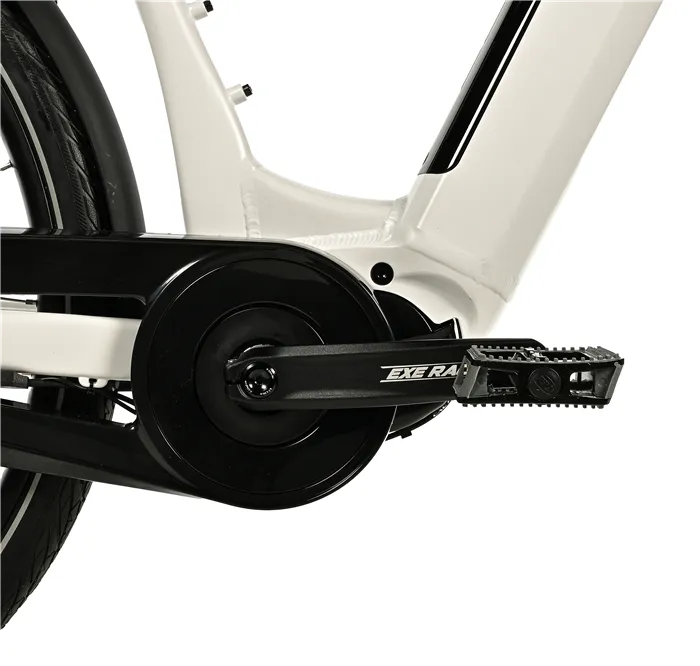 E-BIKE 28" NEBA CITY 18"-3, WHITE MATT (M420,NEXUS)