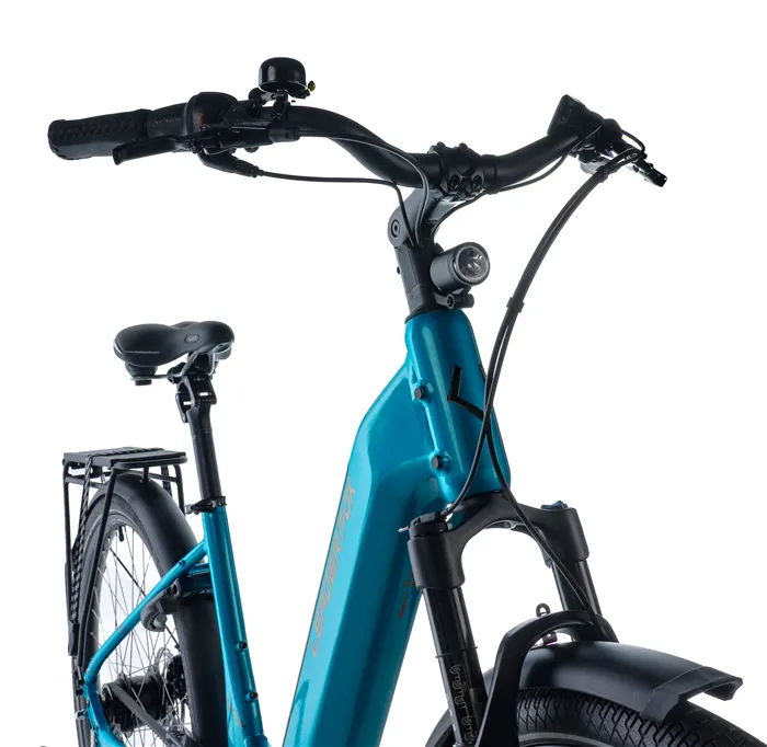 E-BIKE 28" TERTIUM CITY 16,5"-2, BLUE LIGHT (M420/NEXUS 8, BELT)