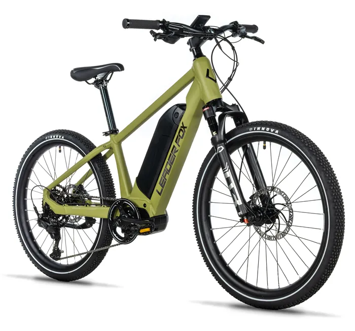 E-BIKE MTB 24" WEENY, ARMY GREEN-3 (M420)