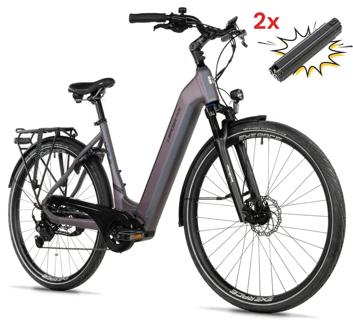 E-BIKE 28" VIVALO 20"-3, GREY CHANGING (M420)