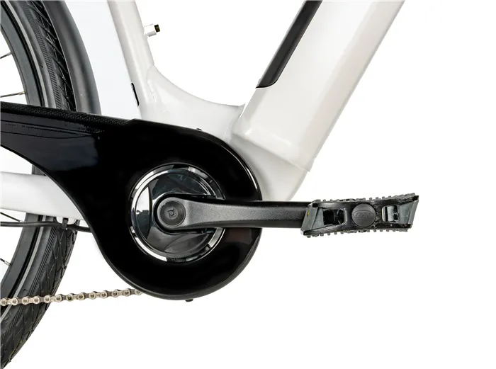 E-BIKE 28" INDUKTORA 16,5"-2, WHITE (rear motor)