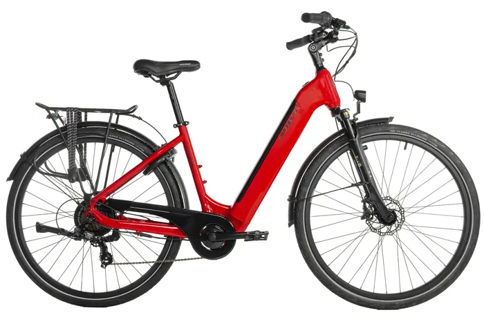 E-BIKE 28" INDUKTORA 16,5"-4, RED (rear motor)