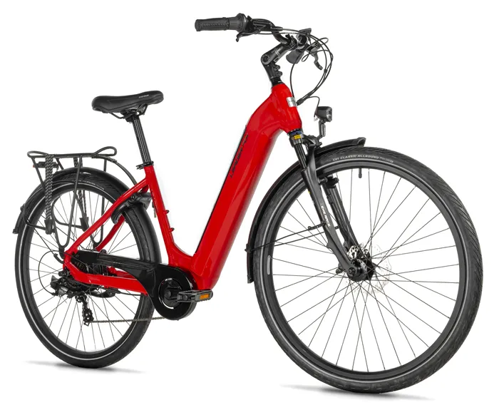 E-BIKE 28" INDUKTORA 20"-4, RED (rear motor)
