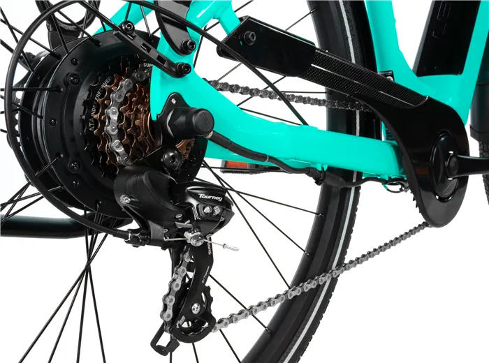 E-BIKE 28" INDUKTORA 20"-5, GREEN (rear motor)