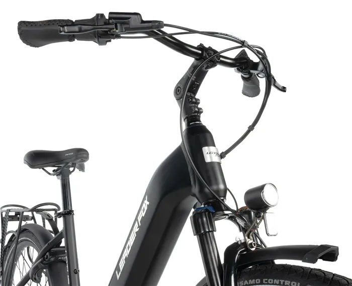 E-BIKE 26" LOTUS 16,5"-1, BLACK MATT (rear motor)
