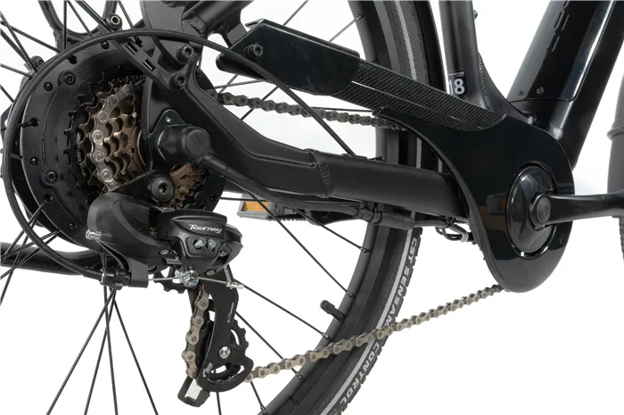 E-BIKE 26" LOTUS 16,5"-1, BLACK MATT (rear motor)