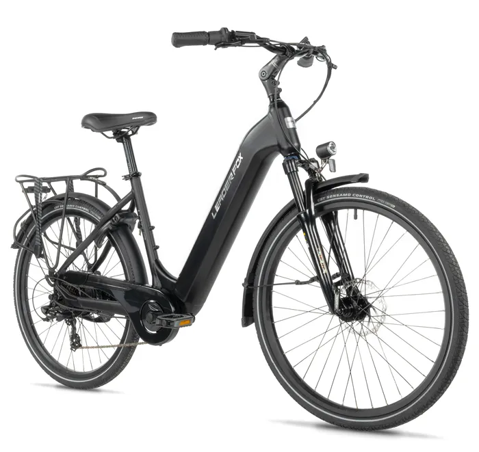 E-BIKE 26" LOTUS 18"-1, BLACK MATT (rear motor)