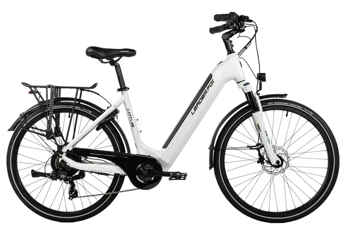 E-BIKE 26" LOTUS 16"-2, WHITE (rear motor)