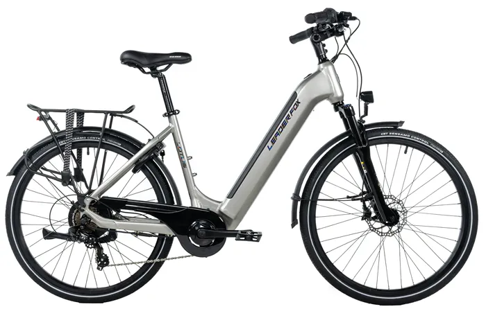 E-BIKE 26" LOTUS 16,5"-3, SILVER (rear motor)