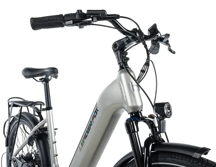 E-BIKE 26" LOTUS 16,5"-3, SILVER (rear motor)