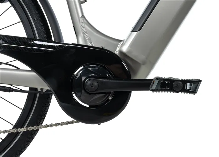 E-BIKE 26" LOTUS 18"-3, SILVER (rear motor)