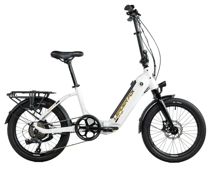 Leader Fox TIFTON 20" - skládací elektrokolo - white shiny