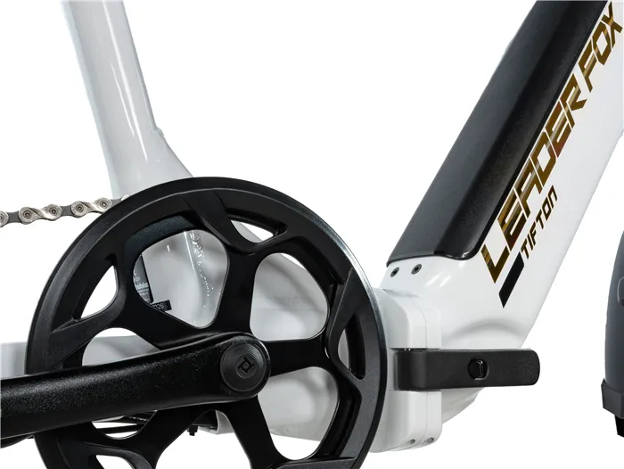 Leader Fox TIFTON 20" - skládací elektrokolo - white shiny