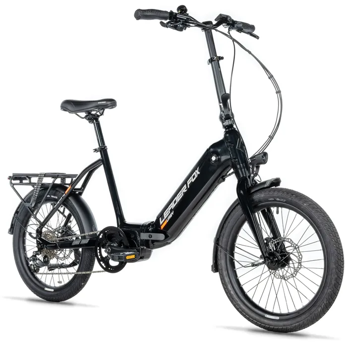 E-BIKE 20" URBY-1, BLACK SHINY (FR5/M420)