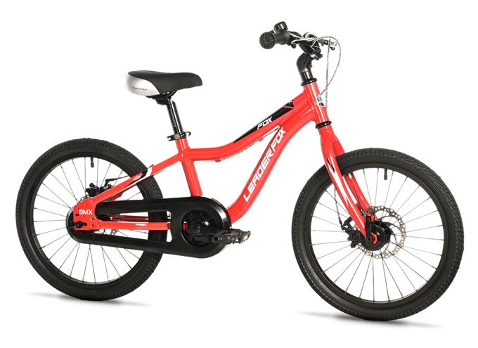 FOX UNI 18"-1, RED  (CHAIN, DISC BRAKE)