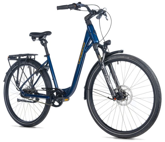 CITY BIKE ESCALANTE 28" 16,5"-1, DARK BLUE SHINY (NEXUS 8SPEED, BELT)