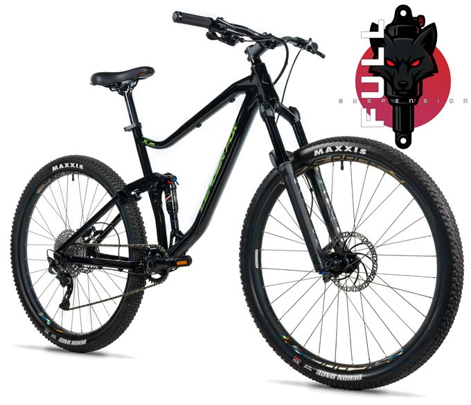 CASPER FULL.SUSP 29, 21,5"-1, BLACK SHINY
