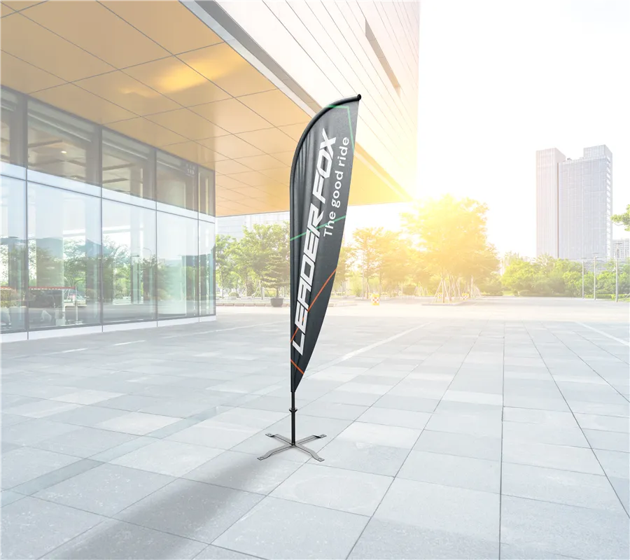 Leader Fox beach flag